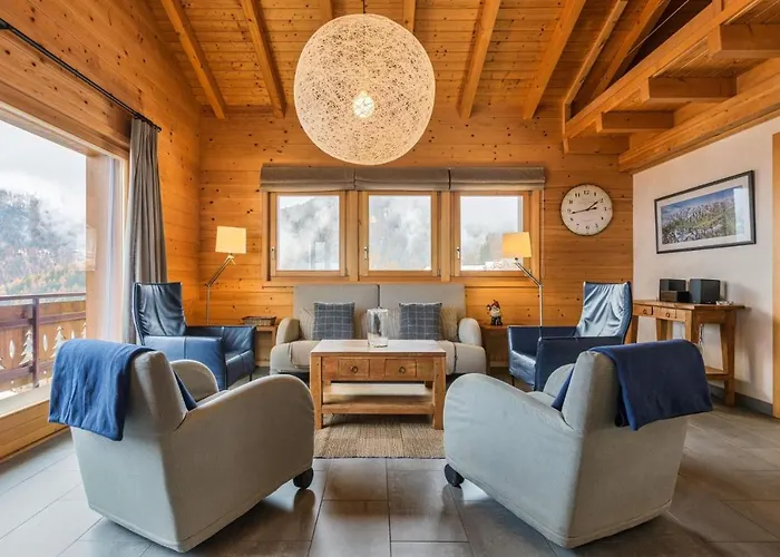 Elbaz - Swiss With Breathtaking Views Chalet *