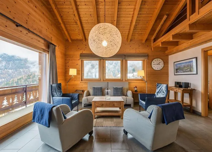 Elbaz - Swiss With Breathtaking Views Chalet *