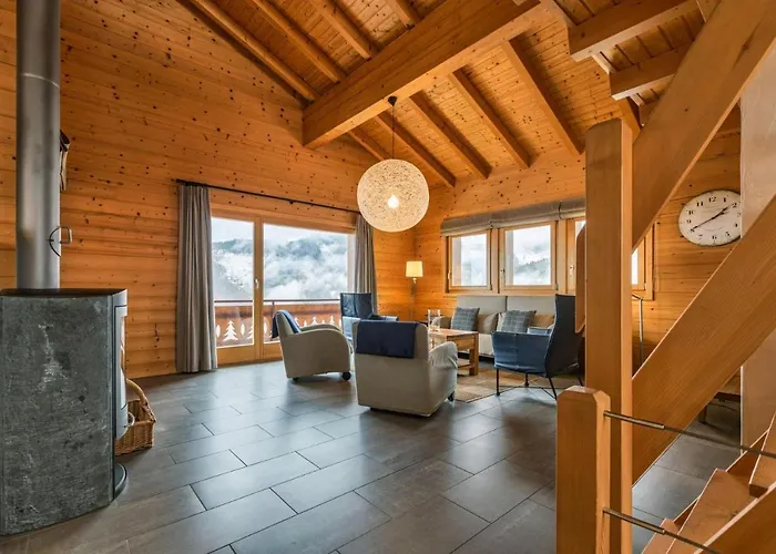 Elbaz - Swiss With Breathtaking Views Chalet La Tzoumaz